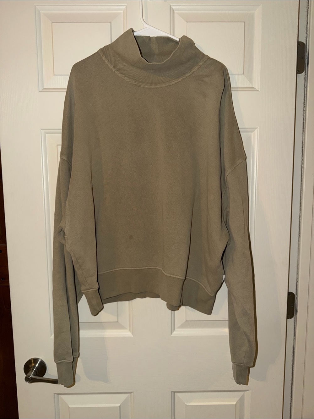 Citizens of Humanity Mockneck Sweatshirt - size XL